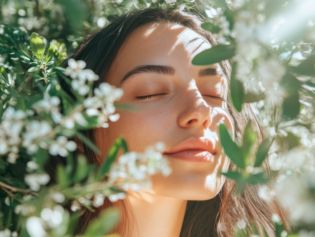 woman in nature