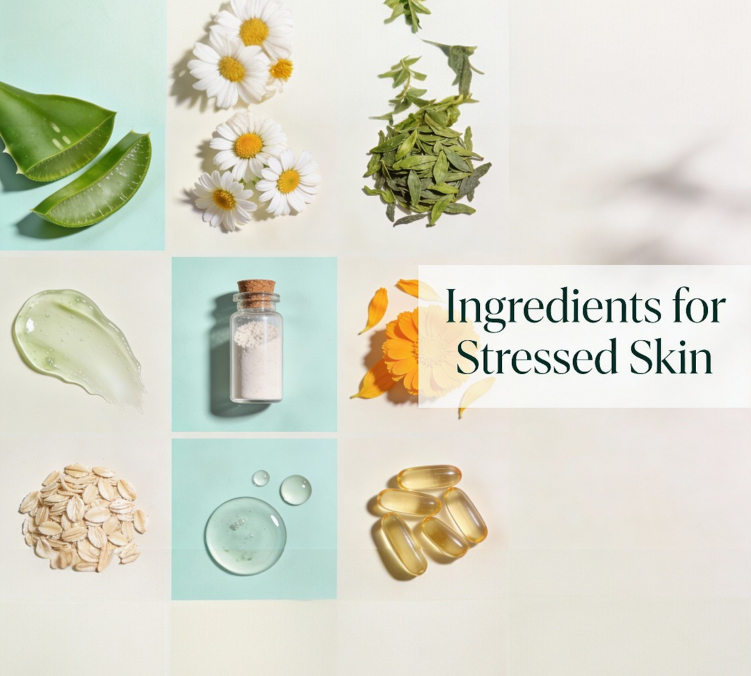 ingredients for stressed skin aloe 