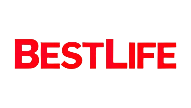 The word 'BESTLIFE' written in bold red capital letters against a black background.