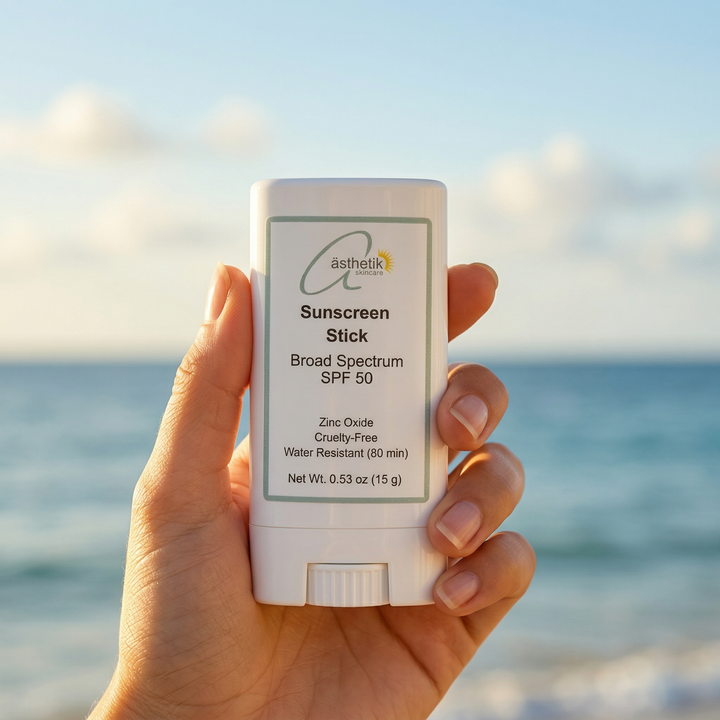ästhetik mineral sunscreen stick spf 50 | zinc oxide broad spectrum