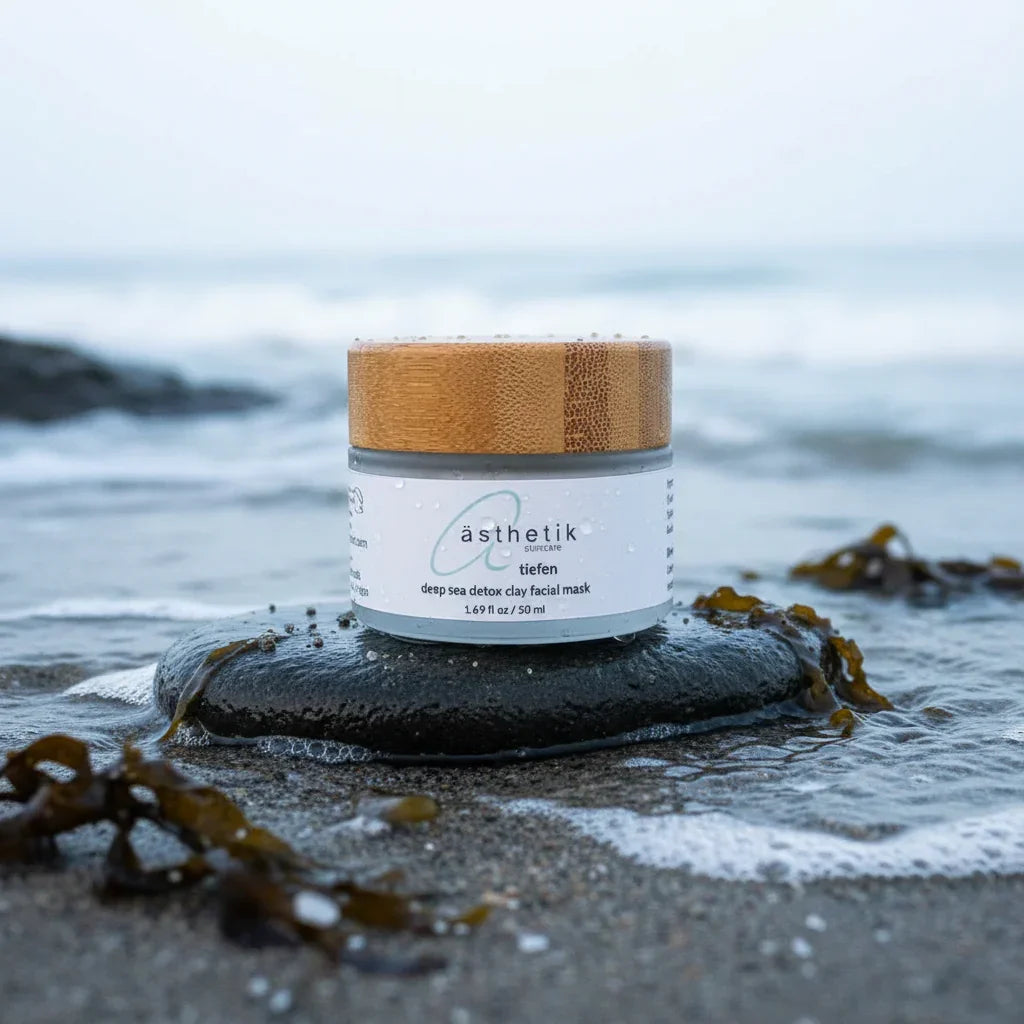 deep sea detox clay facial mask | tiefen