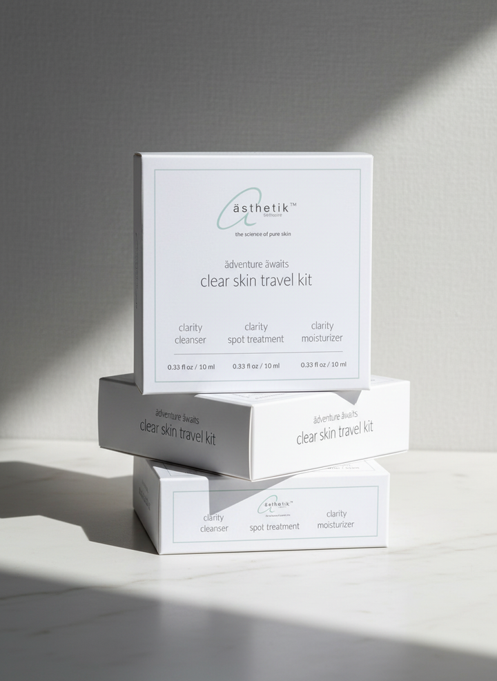 clear skin travel kit • clarity set