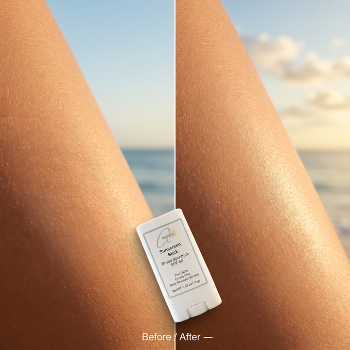 ästhetik mineral sunscreen stick spf 50 | zinc oxide broad spectrum
