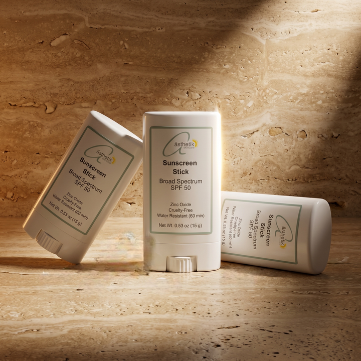 ästhetik mineral sunscreen stick spf 50 | zinc oxide broad spectrum