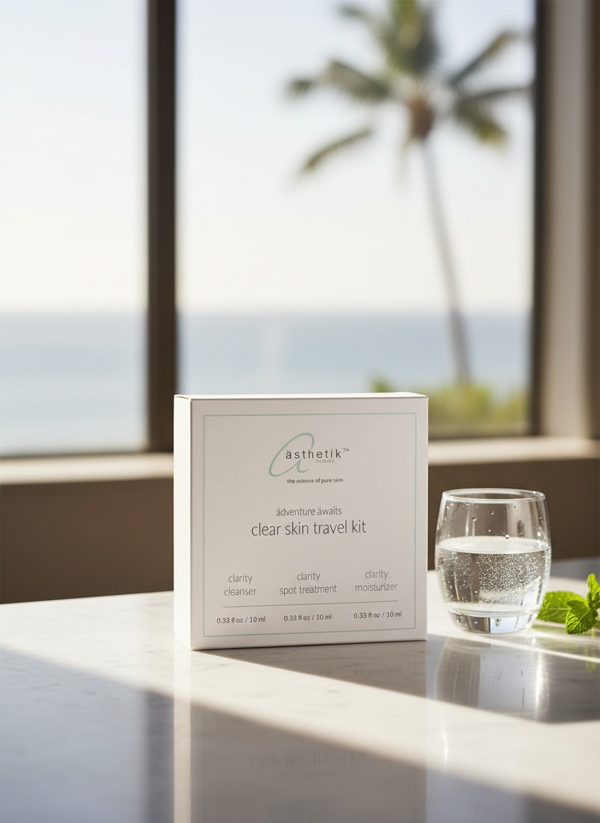 clear skin travel kit • clarity set