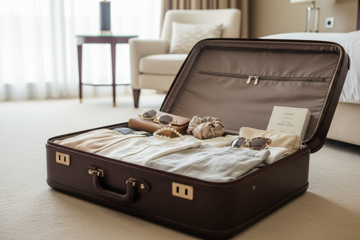 ästhetik skincare travel set | mini kit • TSA carry on size