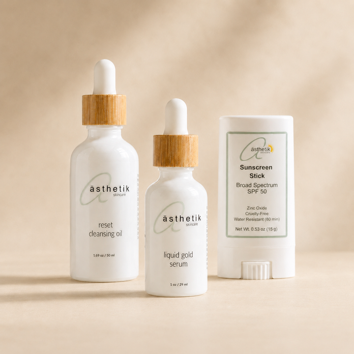 barrier repair skincare routine | cleanse + repair + protect ritual