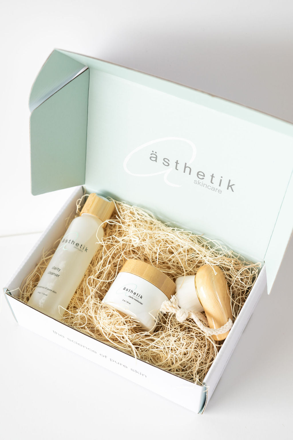 clear skincare gift set • clear skin + anti-aging