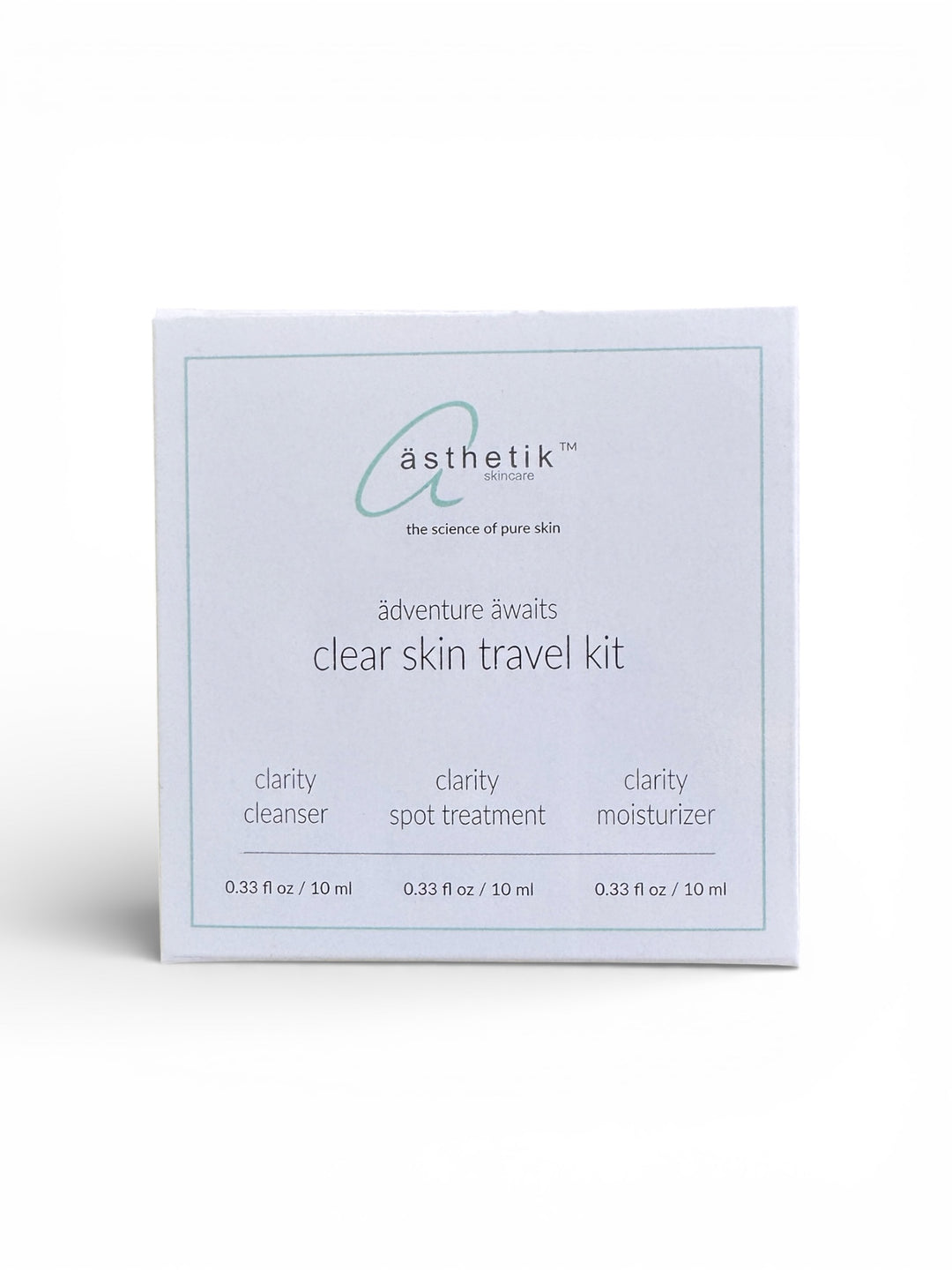 clear skin travel kit • clarity set