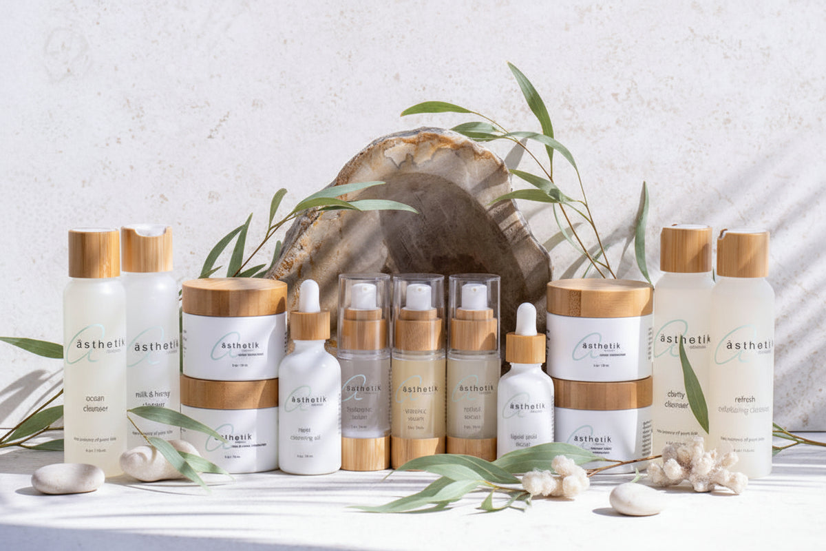 asthetik skincare collection