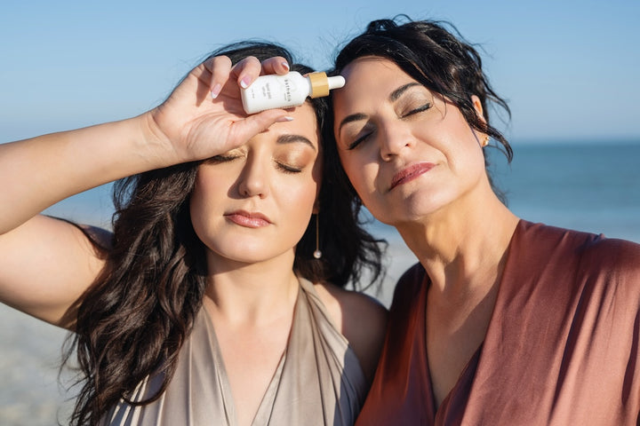 liquid gold serum + FREE gua sha & jade roller set