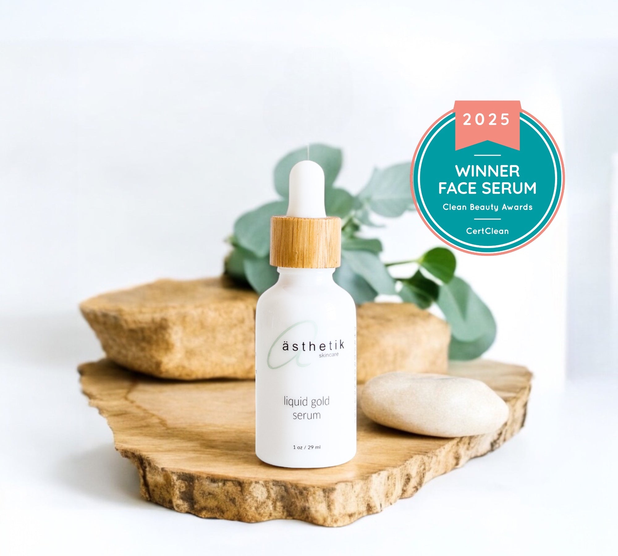 asthetik skincare liquid gold botanical oil serum