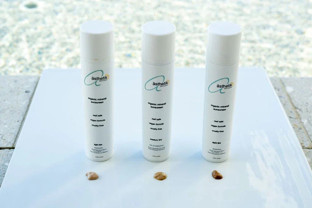 FSA HSA Eligible organic tinted mineral reef-safe sunscreen SPF 50 | 3.9oz