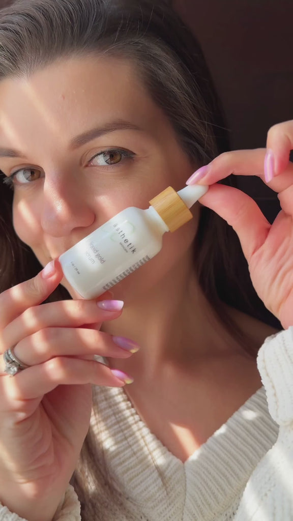 liquid gold serum | botanical repair facial oil