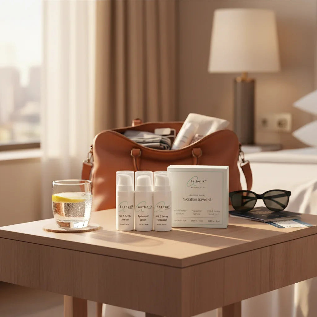 ästhetik hydration travel kit • milk & honey set