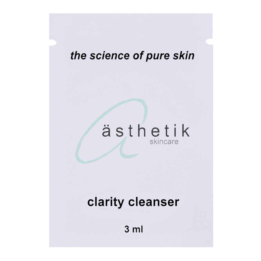 clarity cleanser sample - ästhetik skincare - sample