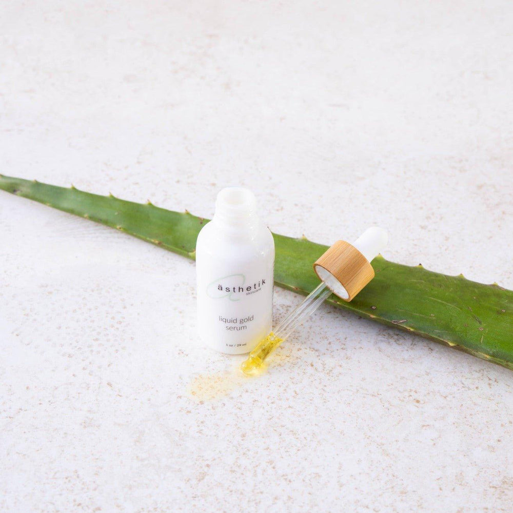 liquid gold serum - ästhetik skincare - oil serum