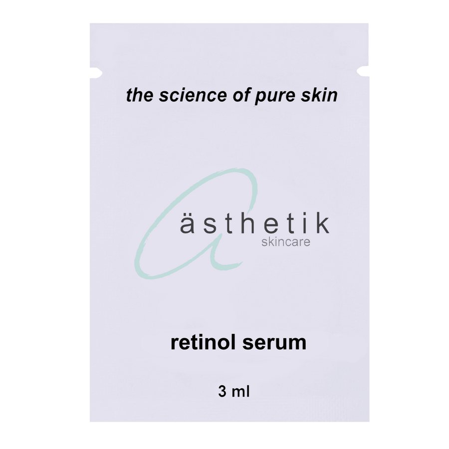 retinol serum sample - ästhetik skincare - sample