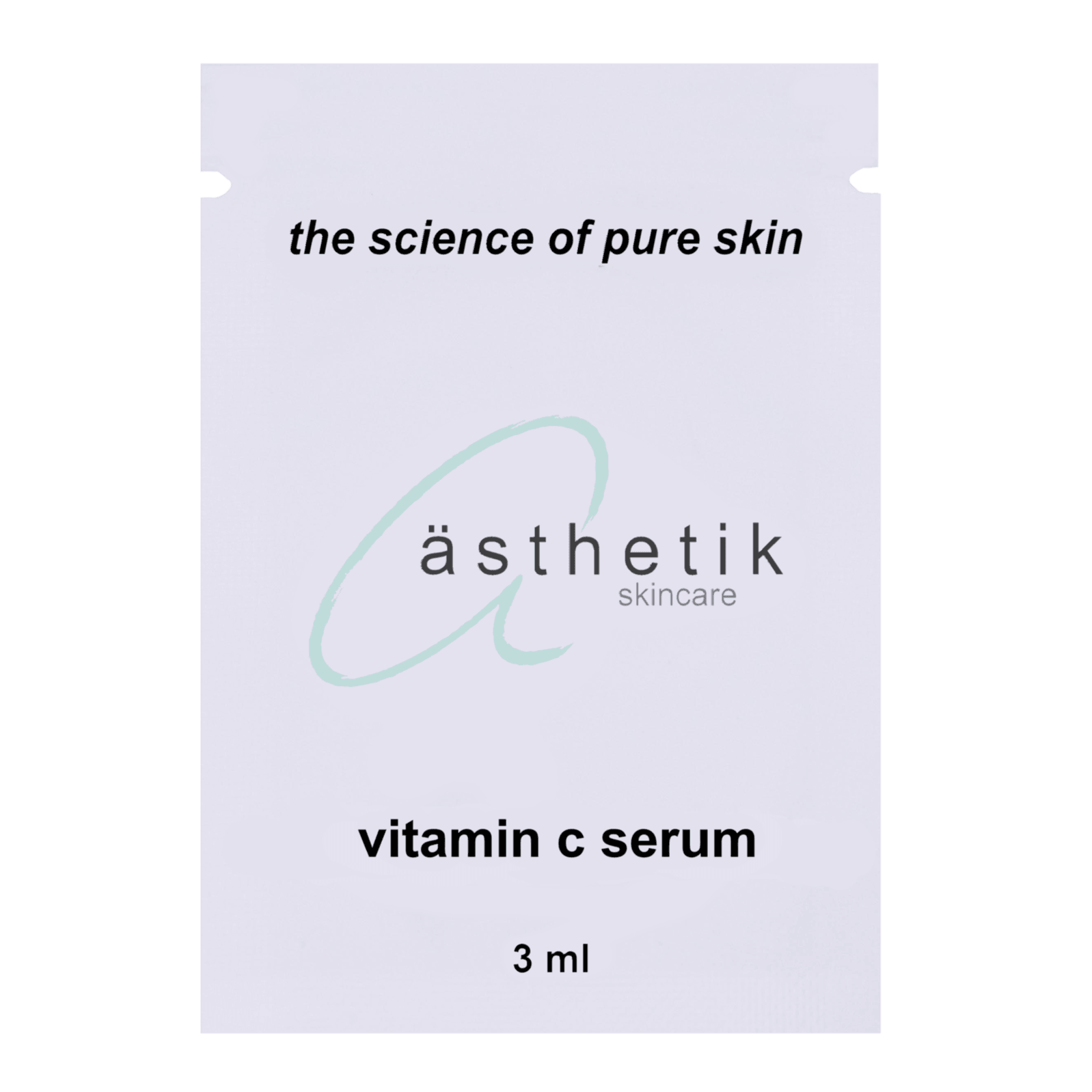vitamin c serum sample - ästhetik skincare - sample