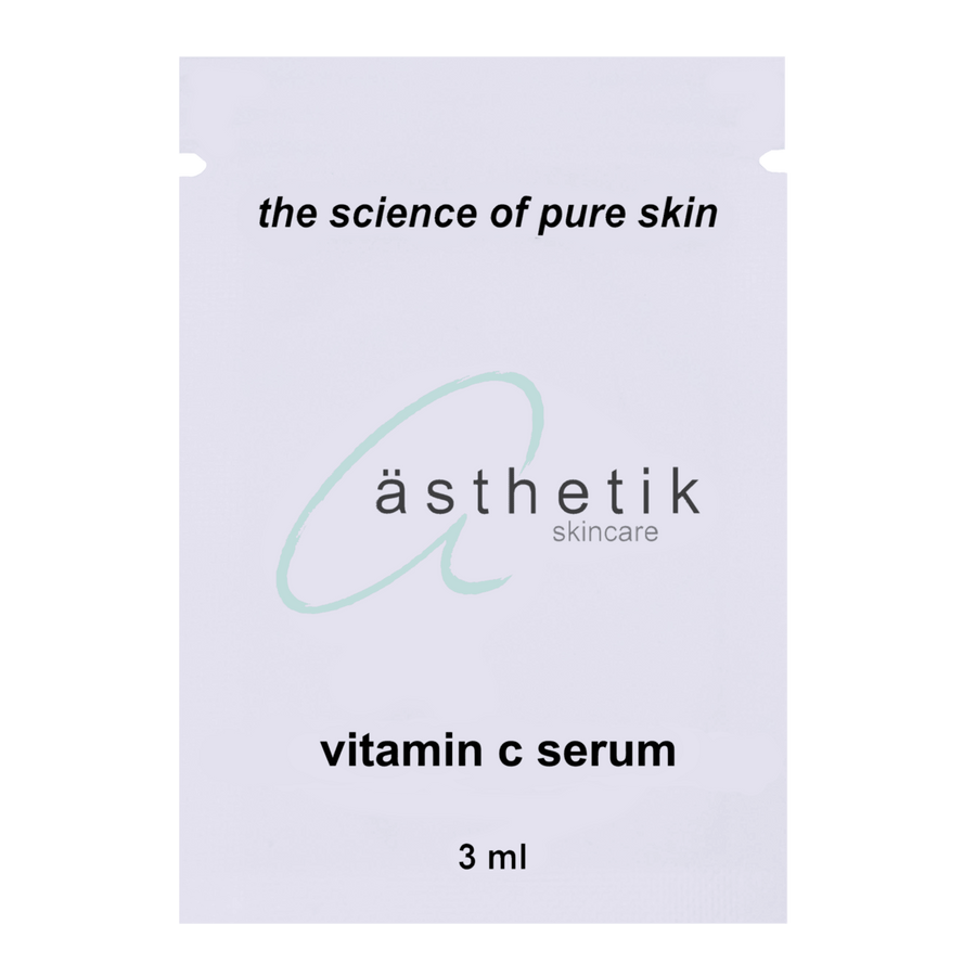 vitamin c serum sample - ästhetik skincare - sample